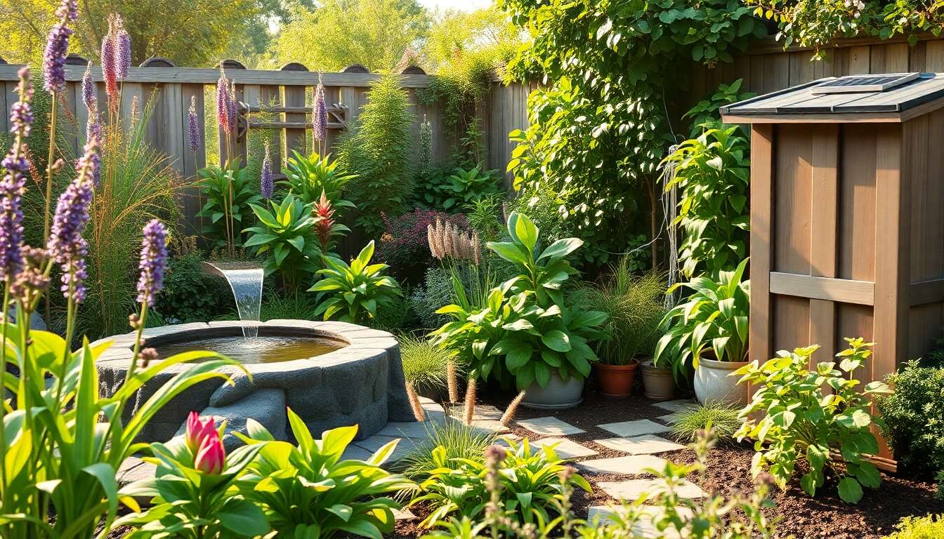 Créer un jardin durable : intégrez les enjeux climatiques dans vos espaces verts