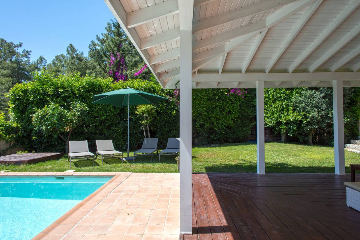 piscine margelle